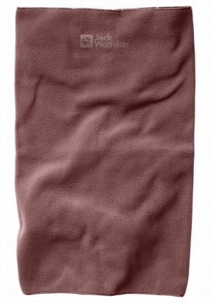 Jack Wolfskin Real Stuff Loop Nek Warmer Heren Rood | 45754733