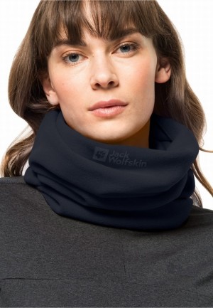 Jack Wolfskin Real Stuff Loop Sjaal Dames Donkerblauw | 65613969