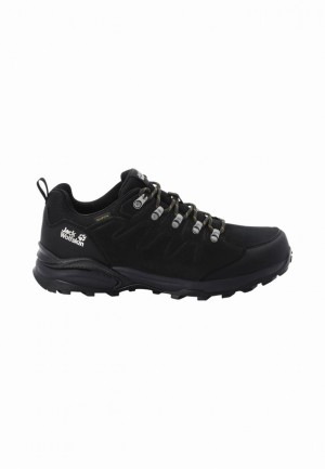 Jack Wolfskin Refugio Texapore Low Wandelschoenen Heren Zwart | 83791472