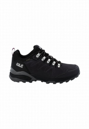 Jack Wolfskin Refugio Texapore Low Wandelschoenen Dames Paars | 34508932