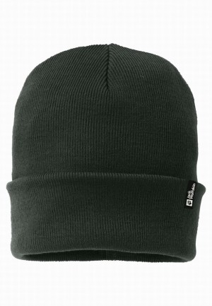 Jack Wolfskin Rib Muts Dames Groen | 18061111
