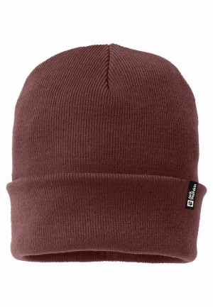 Jack Wolfskin Rib Muts Dames Rood | 25999140