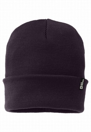 Jack Wolfskin Rib Muts Heren Paars | 69550668
