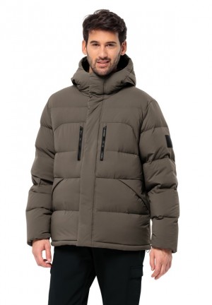 Jack Wolfskin Roemertor Donsjas Heren Koffie | 25215074