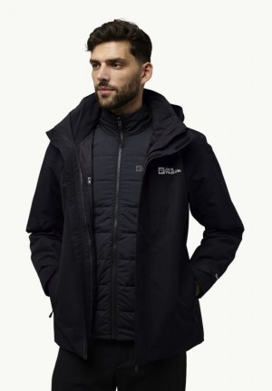 Jack Wolfskin Romberg 3in1 Jassen Heren Zwart | 45834625