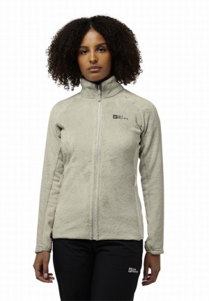 Jack Wolfskin Rotwand Fz Fleece Jassen Dames Grijs | 30979224