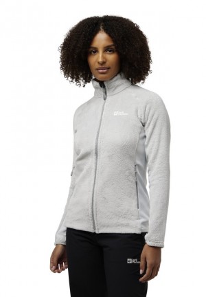 Jack Wolfskin Rotwand Fz Fleece Jassen Dames Grijs | 14939229