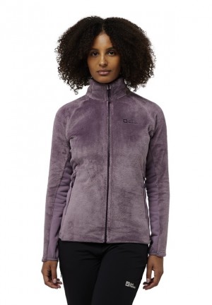 Jack Wolfskin Rotwand Fz Fleece Jassen Dames Paars | 87367006