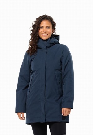 Jack Wolfskin Salier Jassen Dames Donkerblauw | 20331282