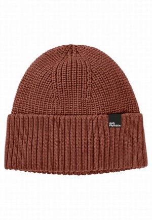Jack Wolfskin Schwansee Muts Heren Rood | 25502009