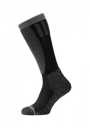 Jack Wolfskin Ski Merino H C Sokken Heren Zwart | 10281146
