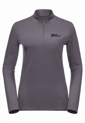 Jack Wolfskin Skyhermal Hz T-shirts Dames Grijs | 28918801