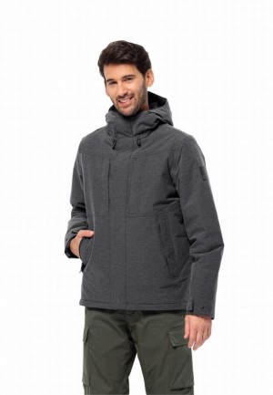 Jack Wolfskin Snowy Park Winterjassen Heren Zwart | 58055320