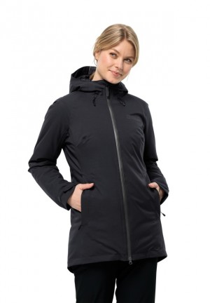 Jack Wolfskin Stirnberg Ins Winterjassen Dames Zwart | 23355975