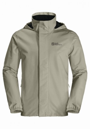 Jack Wolfskin Stormy Point 2l Regenjassen Heren Grijs | 60712275