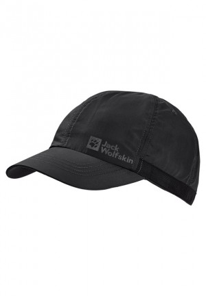 Jack Wolfskin Strap Baseball Pet Dames Zwart | 12874561