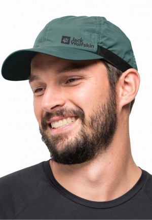 Jack Wolfskin Strap Baseball Pet Heren Groen | 35299928