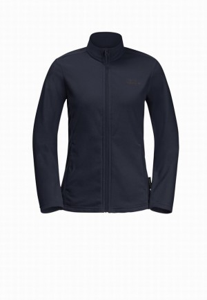 Jack Wolfskin Taunus Fz Fleece Jassen Dames Donkerblauw | 54218450