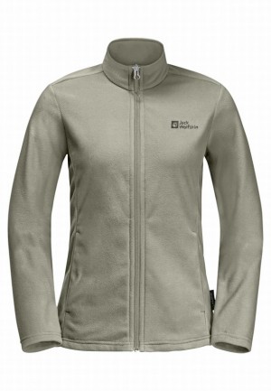 Jack Wolfskin Taunus Fz Fleece Jassen Dames Grijs | 65736223