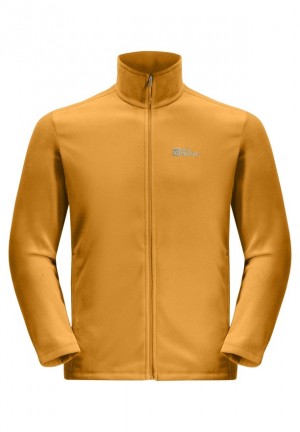 Jack Wolfskin Taunus Fz Fleece Jassen Heren Geel | 42632755