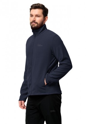 Jack Wolfskin Taunus Fz Fleece Jassen Heren Donkerblauw | 51324256