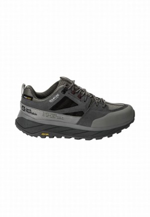 Jack Wolfskin Terraquest Texapore Low Wandelschoenen Dames Grijs | 48861037