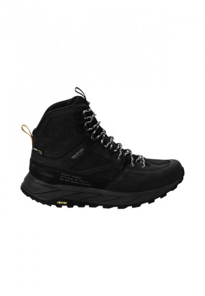 Jack Wolfskin Terraquest Texapore Mid Wandelschoenen Heren Zwart | 19598603