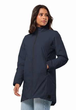 Jack Wolfskin Textor Jassen Dames Donkerblauw | 59208428
