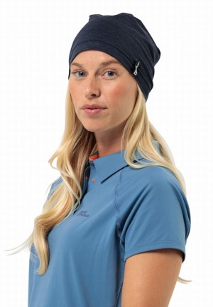 Jack Wolfskin Travel Hoeden Dames Donkerblauw | 19500152
