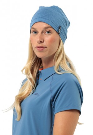 Jack Wolfskin Travel Muts Heren Blauw | 26185290
