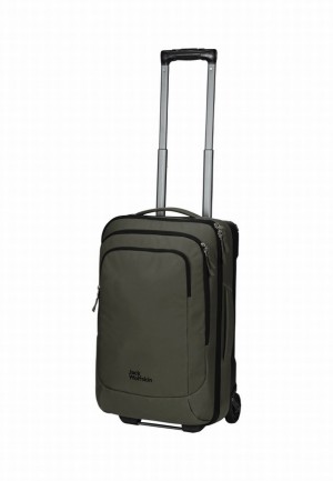 Jack Wolfskin Traveltopia Wheeler 40 Koffers Heren Olijfgroen | 22745961