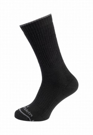 Jack Wolfskin Trek Merino Cl C Sokken Dames Zwart | 75494480