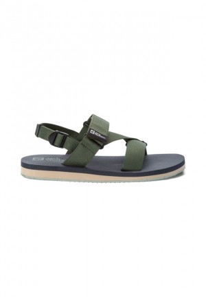 Jack Wolfskin Urban Entdeckung Belt Sandalen Heren Groen | 51311994