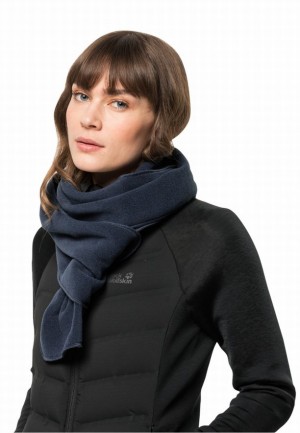 Jack Wolfskin Vertigo Sjaal Dames Donkerblauw | 32984083