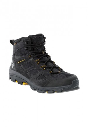 Jack Wolfskin Vojo 3 Texapore Mid Wandelschoenen Heren Zwart | 16829964