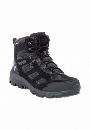 Jack Wolfskin Vojo 3 Texapore Mid Wandelschoenen Heren Zwart | 93515660