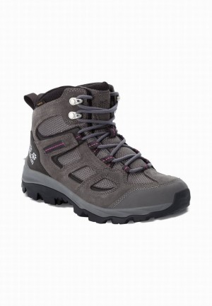 Jack Wolfskin Vojo 3 Texapore Mid Wandelschoenen Dames Grijs | 38348824