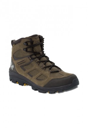 Jack Wolfskin Vojo 3 Texapore Mid Wandelschoenen Heren Khaki | 45553564