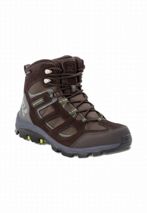 Jack Wolfskin Vojo 3 Texapore Mid Wandelschoenen Heren Bruin | 72352879