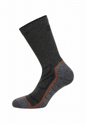Jack Wolfskin Vojo Cl C Sokken Dames Grijs | 93838214