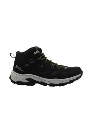 Jack Wolfskin Vojo Tour Texapore Mid Wandelschoenen Heren Zwart | 72586609