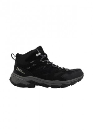 Jack Wolfskin Vojo Tour Texapore Mid Wandelschoenen Heren Zwart | 34580261