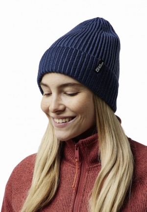 Jack Wolfskin Vybrant Muts Heren Donkerblauw | 80037971