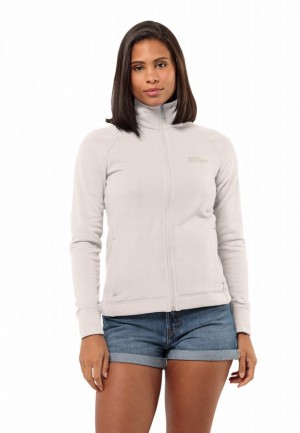 Jack Wolfskin Waldsee Fleece Jassen Dames Wit | 76428411