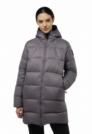 Jack Wolfskin Wandermood Donzen Jassen Dames Grijs | 50935025