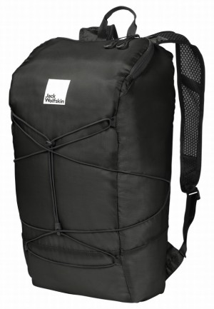 Jack Wolfskin Wandermood Packable 24 Dagrugzak Heren Zwart | 62490229