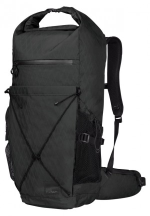 Jack Wolfskin Wandermood Rolltop 30 Wandelrugzak Heren Zwart | 45935051