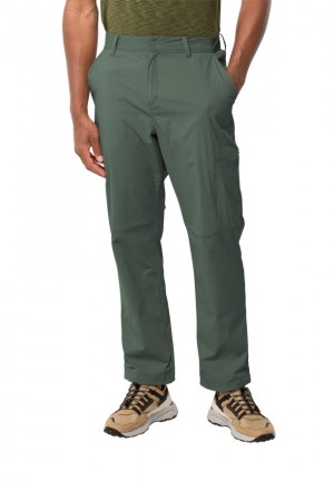Jack Wolfskin Wanderthirst Broek Heren Groen | 91837276