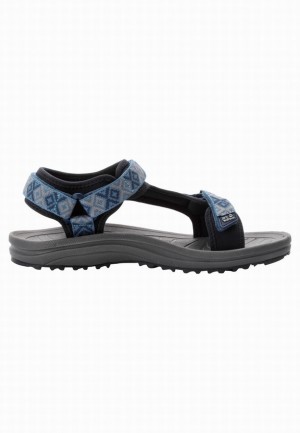 Jack Wolfskin Wave Breaker Sandalen Dames Blauw | 12974381