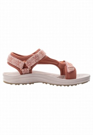 Jack Wolfskin Wave Breaker Sandalen Dames Roze | 37166132